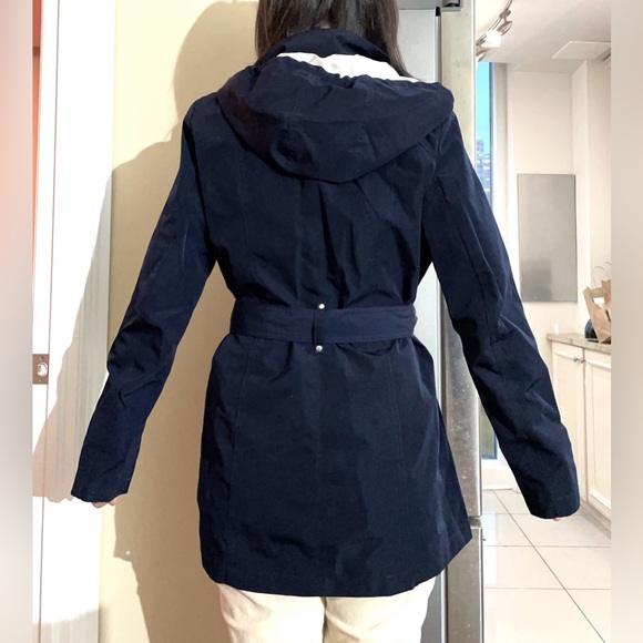 London fog zip-front hooded jacket - Picture 2 of 3